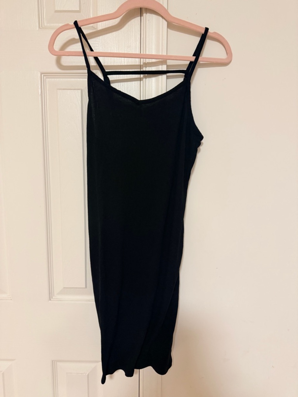 Cotton-On Black Spaghetti-Strap Dress